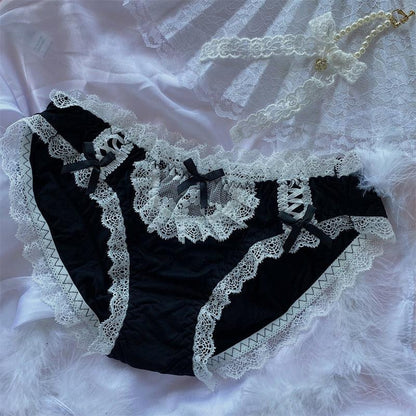 Shop Kawaii Lace Maid Panties , Lingerie , Killer Lookz , lingerie, maid, new, out from under, panties, underwear , Killer Lookz , killerlookz.com