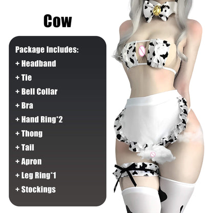 Cow Girl Bra 6 pc Cosplay