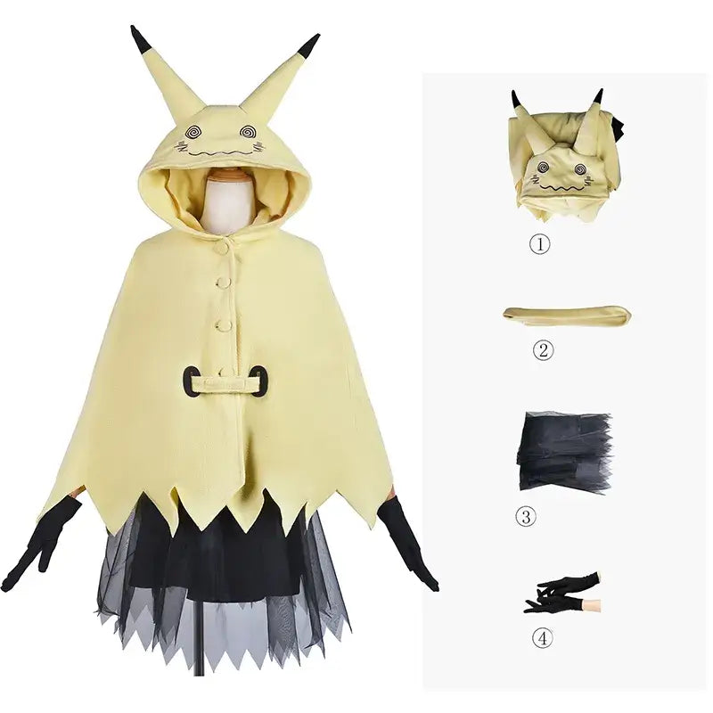 Pokémon Mimikyu Cloak Costume