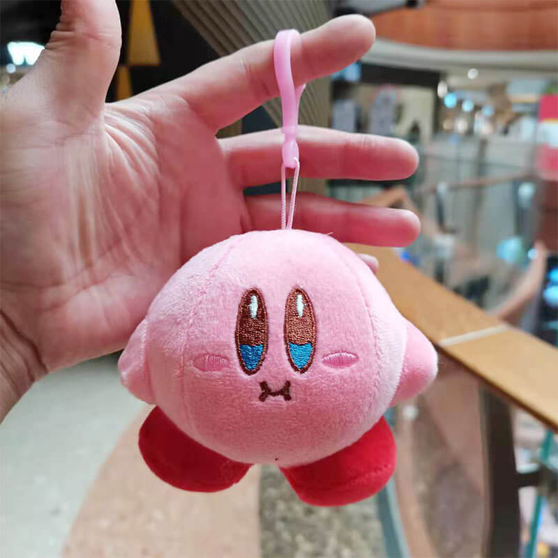 Kirby Anime Plush Keychain