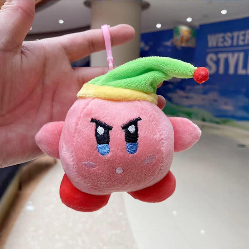 Kirby Anime Plush Keychain