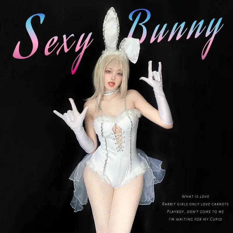 Easter Bunny Costume Bodysuit