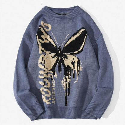 Shop Butterfly Oversized Pullover Sweater, sweater, Killer Lookz, hoodie, top, Winter, Killer Lookz, killerlookz.com 