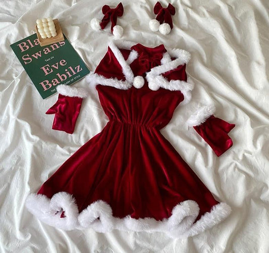 Shop Christmas Bunny Holiday Dress 4 Piece Set, Dresses, Killer Lookz, christmas, holiday, santa, set, sets, Killer Lookz, killerlookz.com 