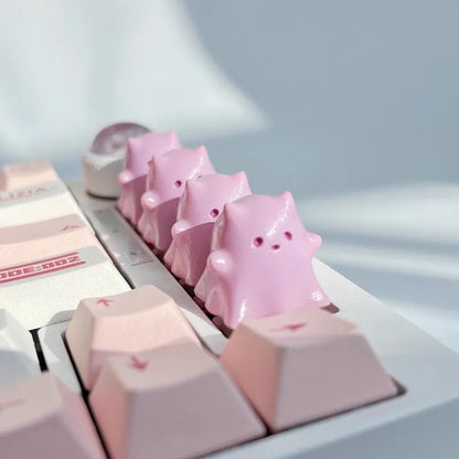 Pink Ghost Keycap