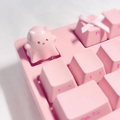 Pink Ghost Keycap