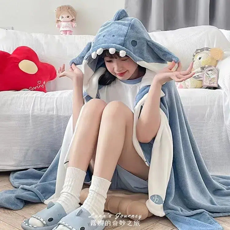 Fluffy Kawaii Anime Animal Cloaks Poncho