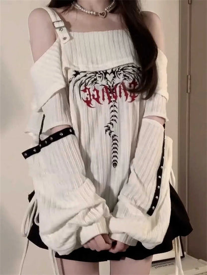 Gothic Skeleton Pullover