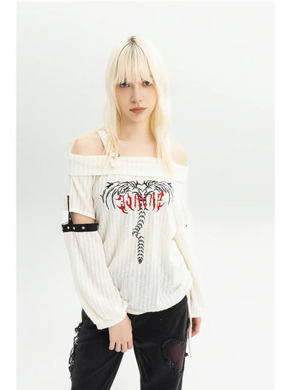 Gothic Skeleton Pullover