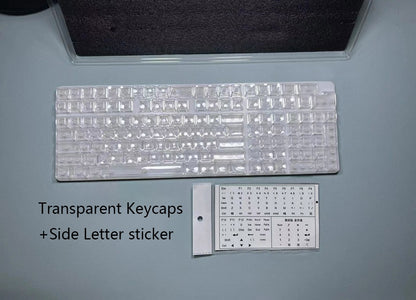 Shop Crystal Transparent 132 MX Keycaps , keycaps , Killer Lookz , gaming, keycaps , Killer Lookz , killerlookz.com