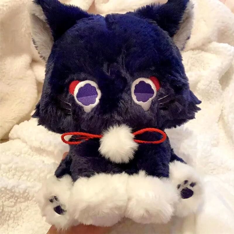 Genshin Impact Wanderer Scaramouche Cat Plushie