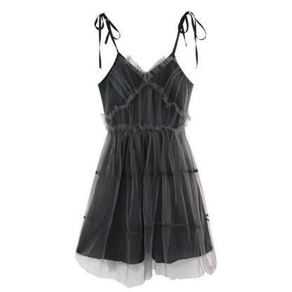 Shop Alt Girl Gothic Mesh Mini Dress, Dresses, Killer Lookz, black, dress, everyday, new, Killer Lookz, killerlookz.com 