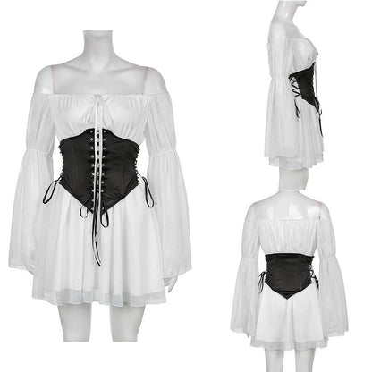 Shop Elixir Fairy Core Chiffon Mini Dress Set, dress, Killer Lookz, beach, dress, fairy, new, sets, Killer Lookz, killerlookz.com 