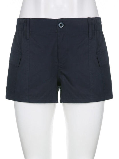 Shop Grey Cargo Low Waisted Shorts, shorts, Killer Lookz, bottom, bottoms, new, Killer Lookz, killerlookz.com 