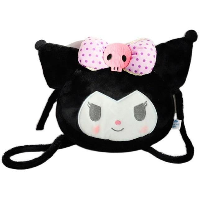 Shop Kawaii Kuromi Soft Plush Shoulder Bag, bag, Killer Lookz, bags, Killer Lookz, killerlookz.com 