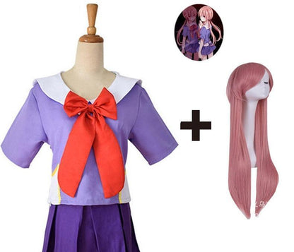 Shop Mirai Nikki - Gasai Yuno Cosplay Costume, cosplay, Killer Lookz, anime, cosplay, game, halloween, plus, sale, set, sets, Killer Lookz, killerlookz.com 